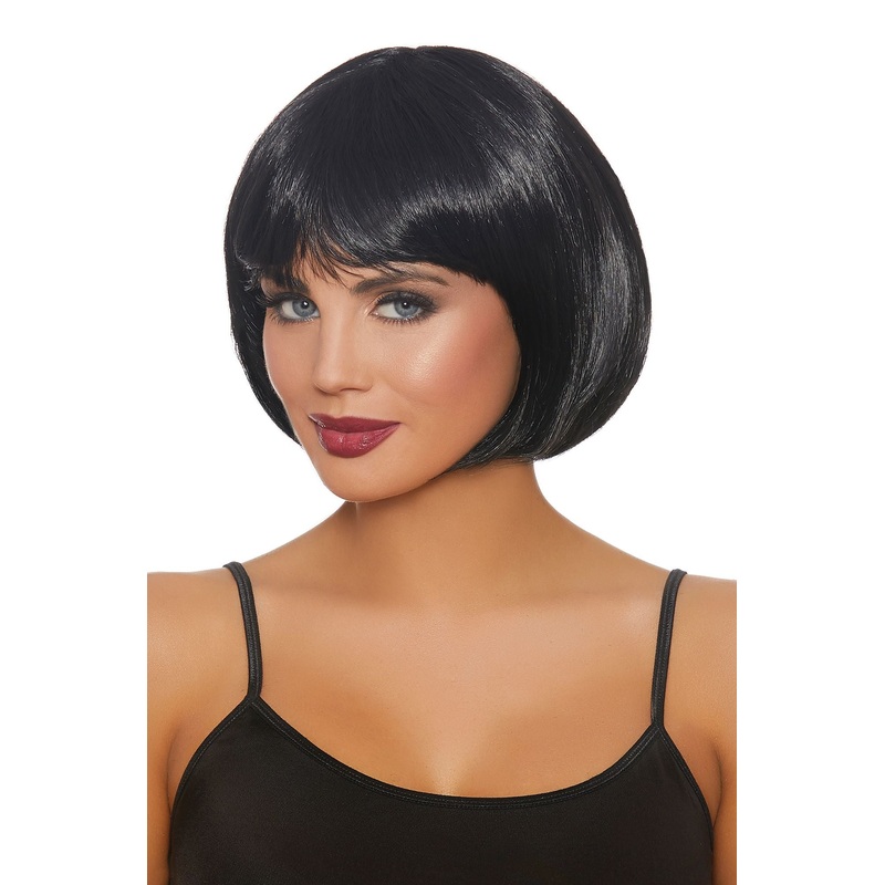 SHORT BOB WIG  BLACK