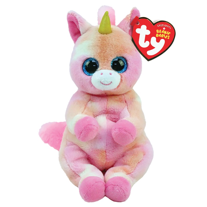 Skylar Pink & Orange Unicorn | Ty Beanie Baby