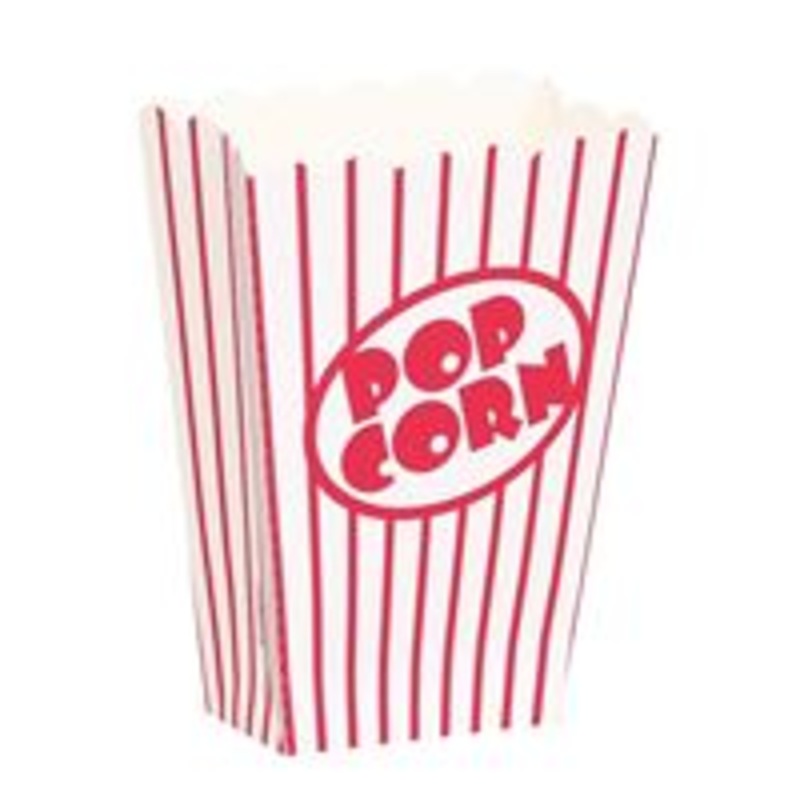 Small Popcorn Boxes  8ct