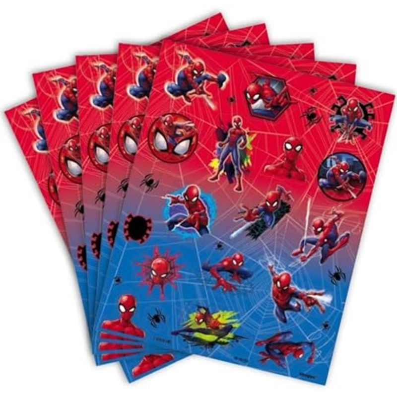 Spider-Man Sticker Sheets  4ct