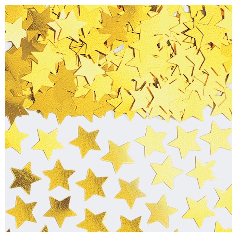 Gold Mini Stars Confetti .25oz