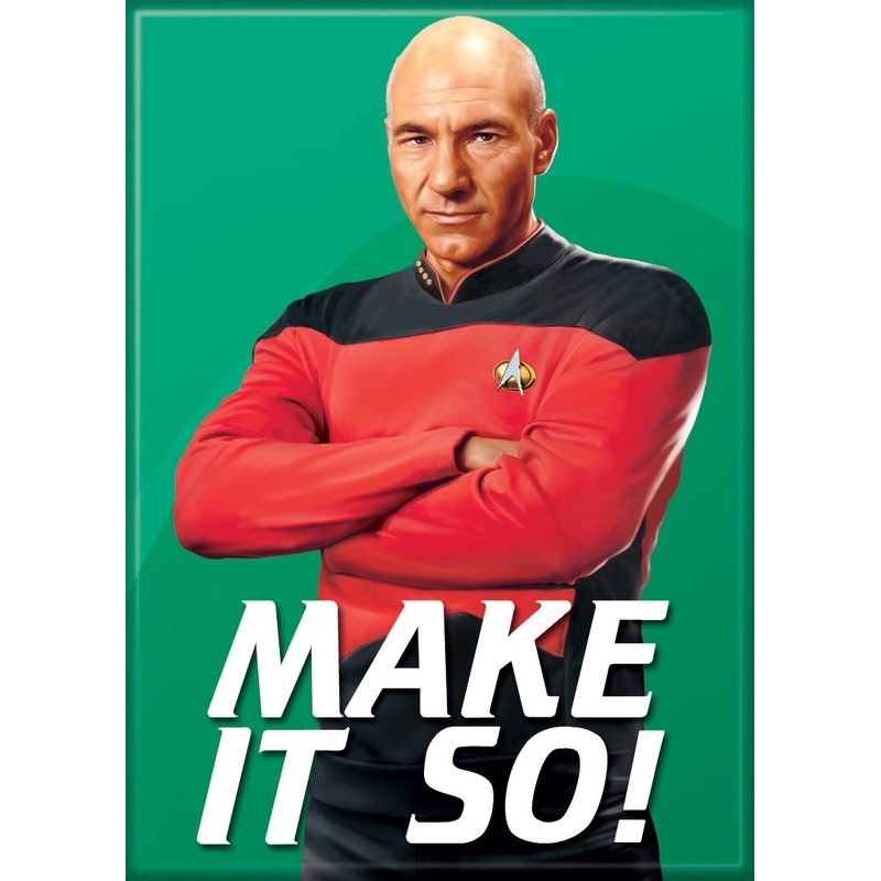 Make it So Picard Magnet