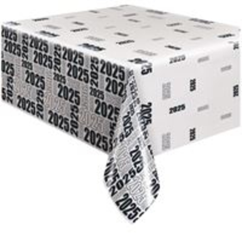 2025 Clear Rectangular Plastic Table Cover  54" x 108"