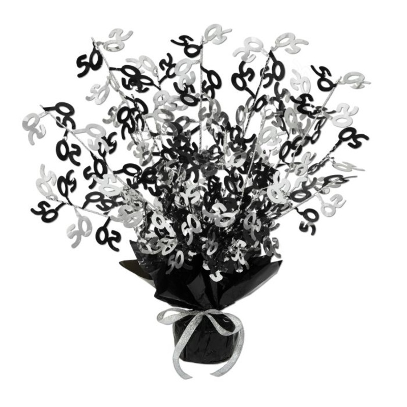 50th Birthday Spray Centerpiece | Milestone Birthday