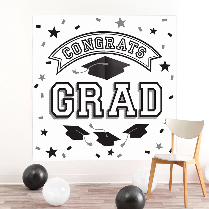 Grad Backdrop | White