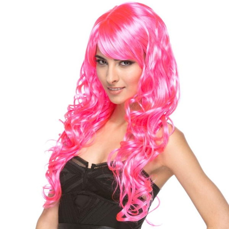 Melrose Wig - Hot Pink