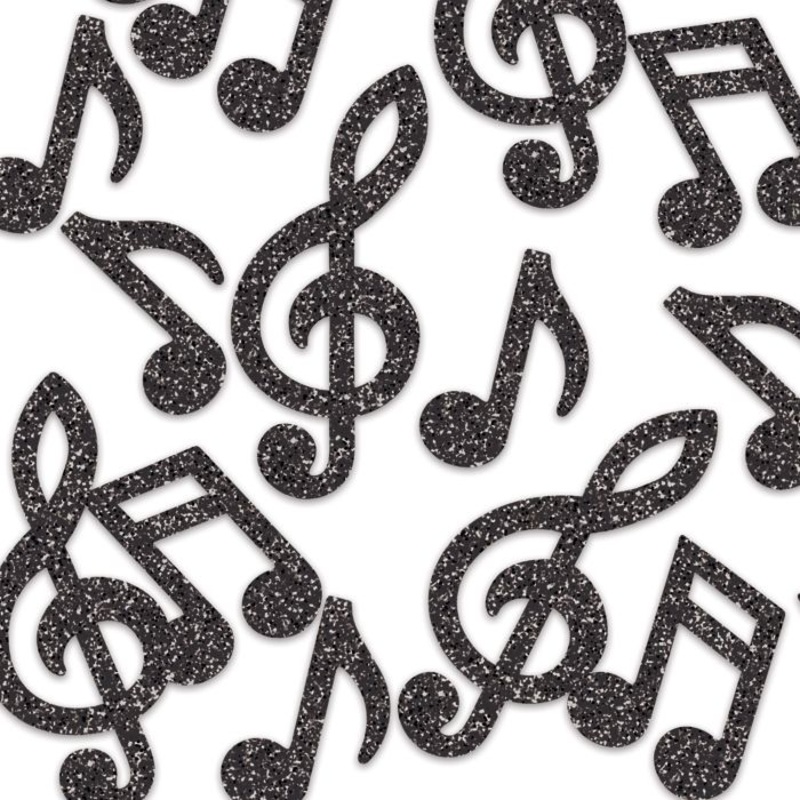 Musical Note Deluxe Sparkle Confetti