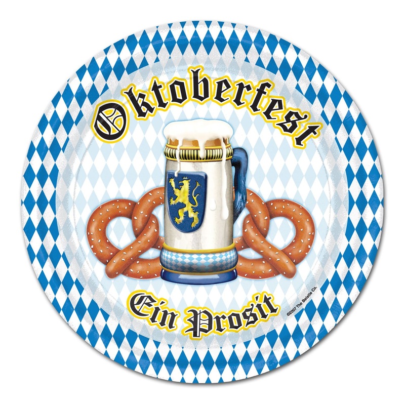 Oktoberfest Plates 8ct | Oktoberfest
