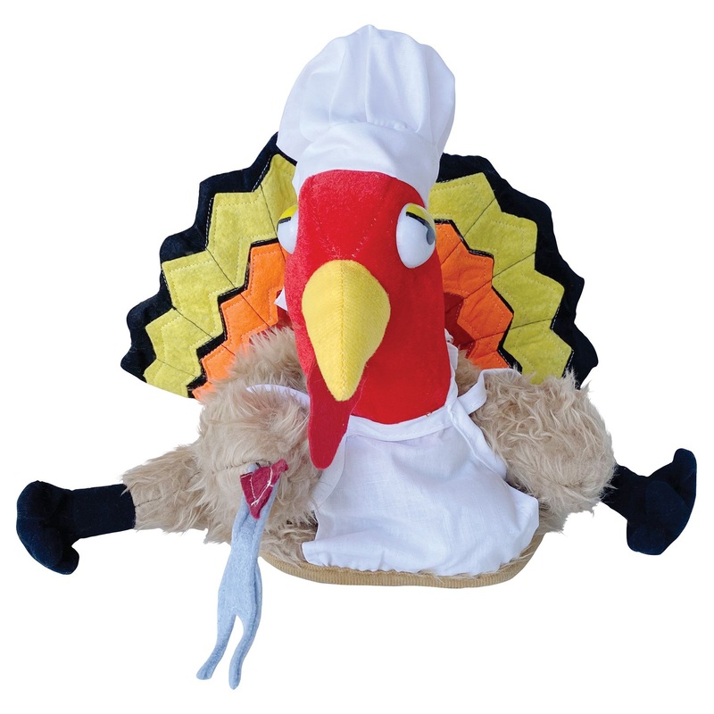 Plush Chef Turkey Hat | Thanksgiving
