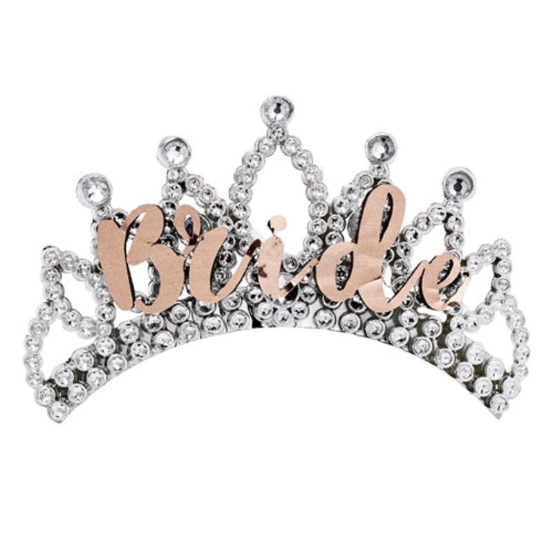 Rose Gold Bride Tiara