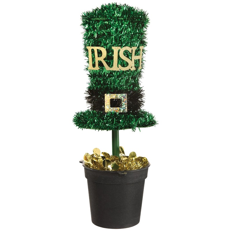Tinsel Hat Table Decoration | St. Patrick's Day