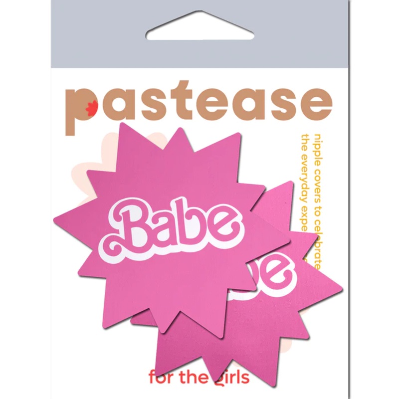 'Babe' Doll Pink Sunburst Pasties  | Pastease
