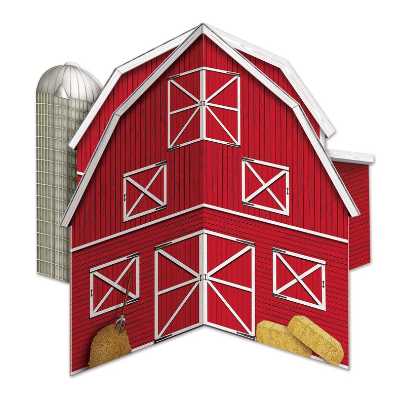 Barn 3-D Centerpiece | Western