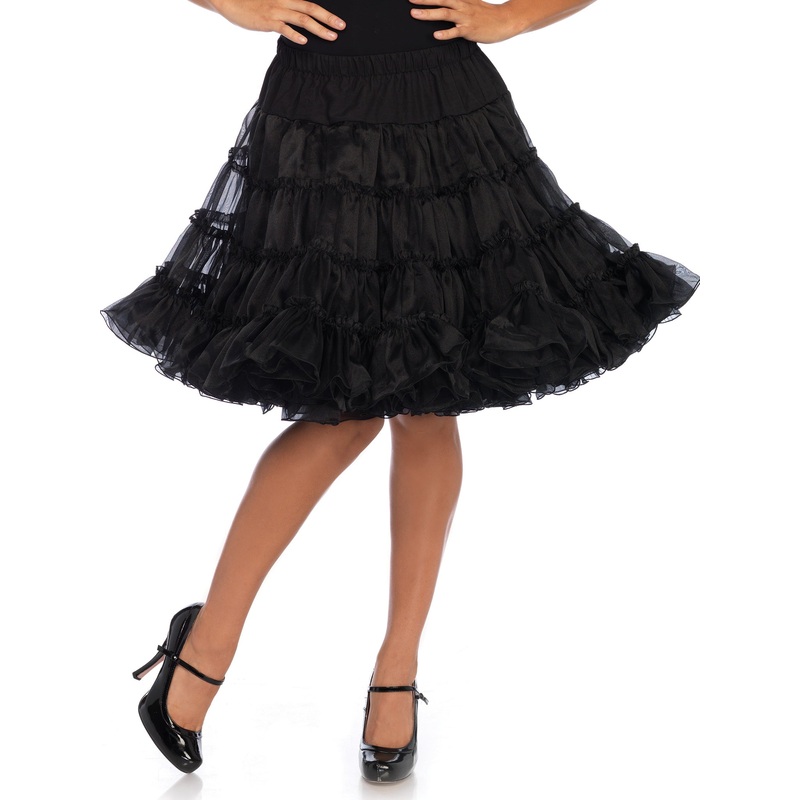 Deluxe Crinoline Petticoat | Black