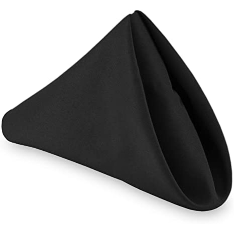 Fabric Napkins 6pk | Black