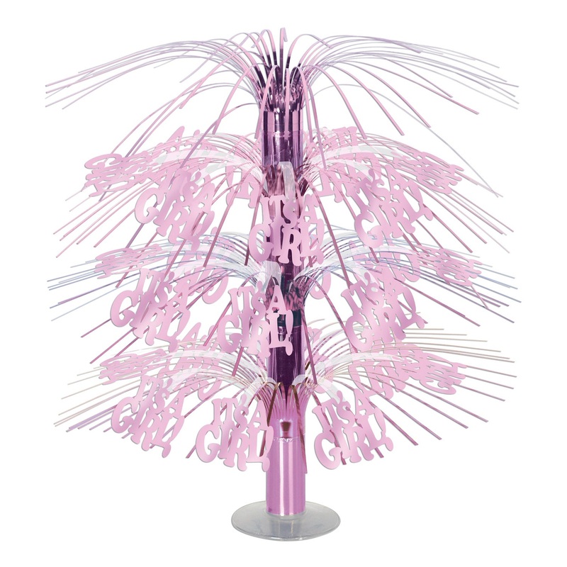 It's A Girl! Cascade Centerpiece | Baby Shower