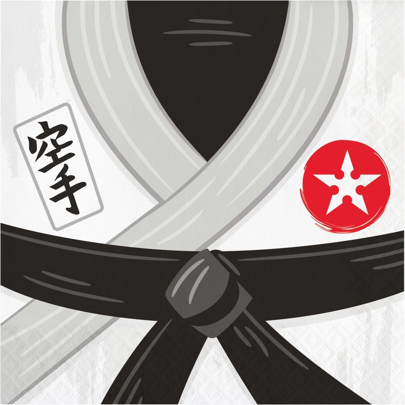 Karate Party Luncheon Napkins 16ct | Kid's Birthday