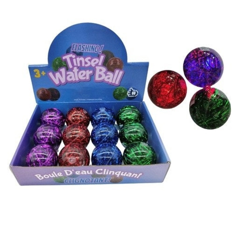 Light Up Tinsel Water Ball | 1pc
