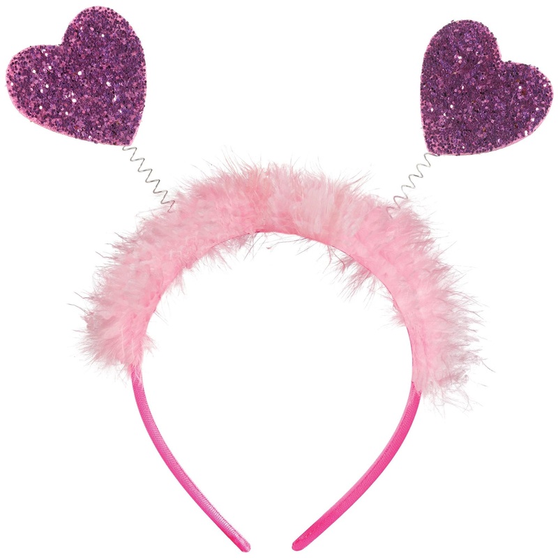 Pink Heart Head Bopper | Valentine's Day