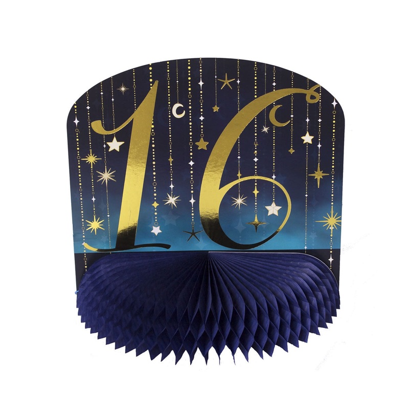 Sweet 16 Centerpiece Starry Night | Milestone Birthday