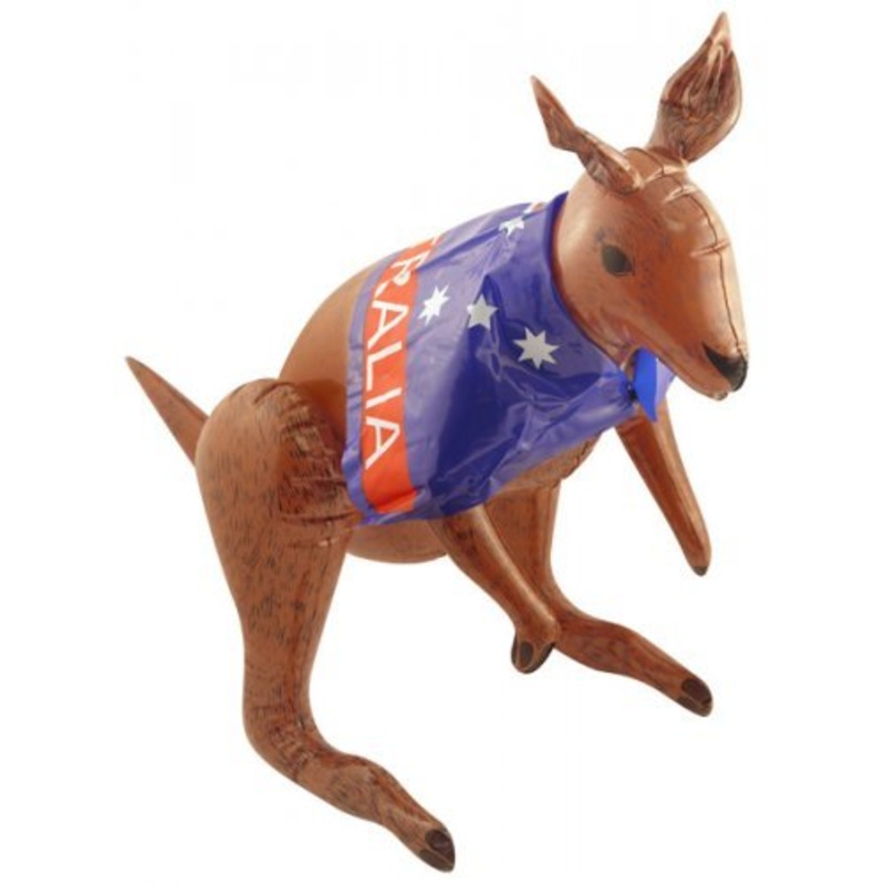 Aussie Inflatable Kangaroo 70cm