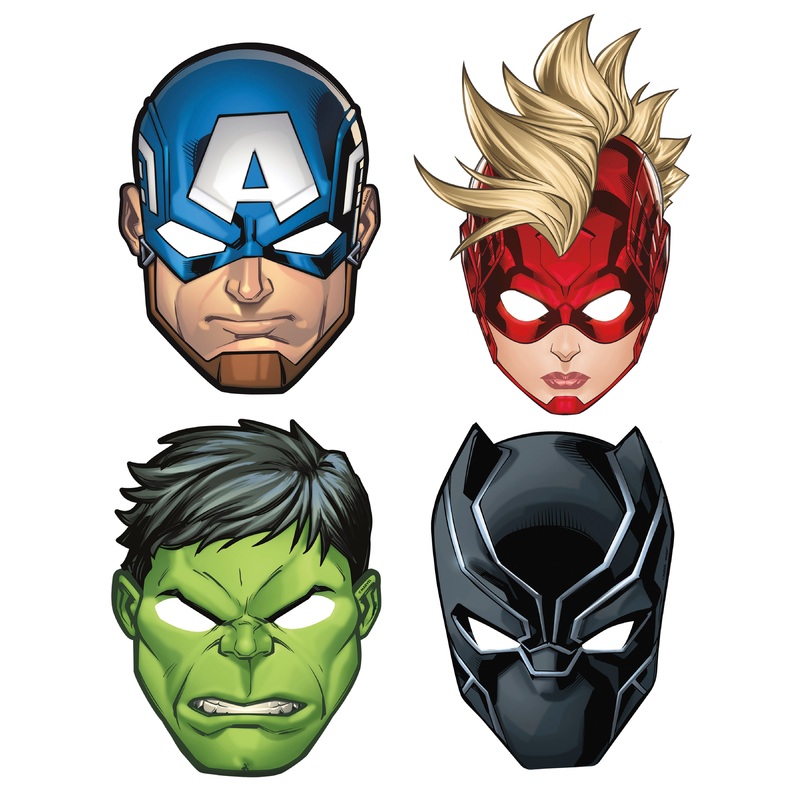 Avengers Masks  8ct