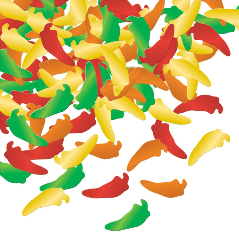 Chili Peppers Confetti  | Fiesta