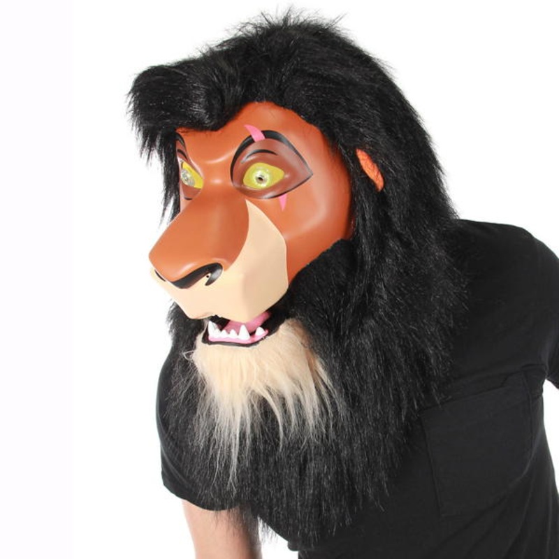 Lion King Scar Mouth Mover Mask