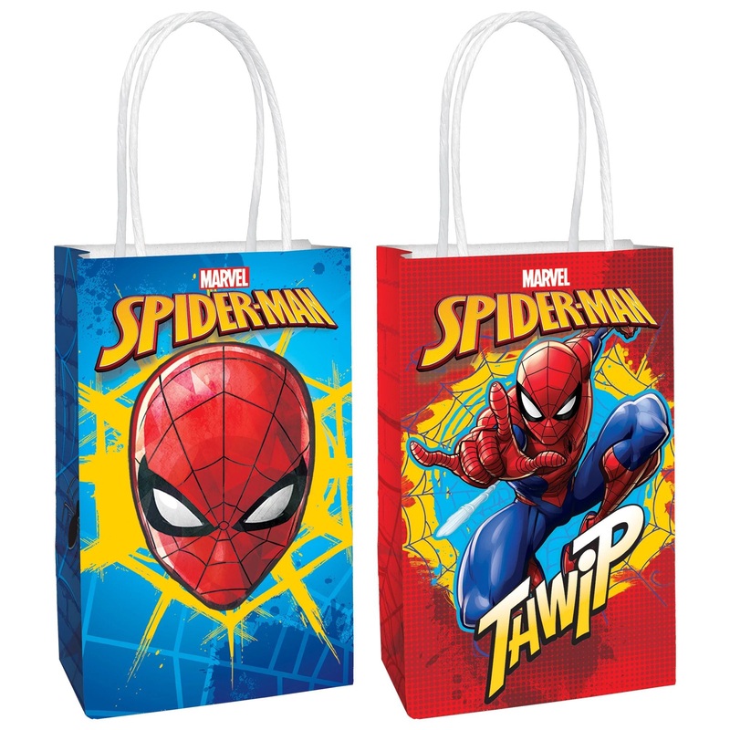 Spider-Man Loot Bags 8ct | Kid's Birthday