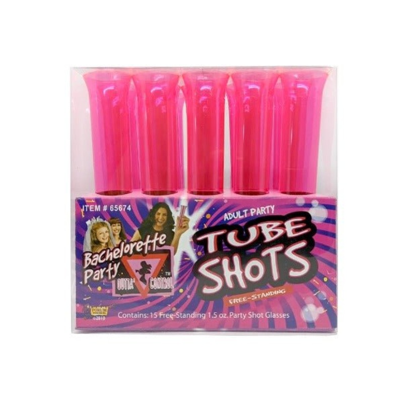 15pk Bachelorette Party Tube Shots