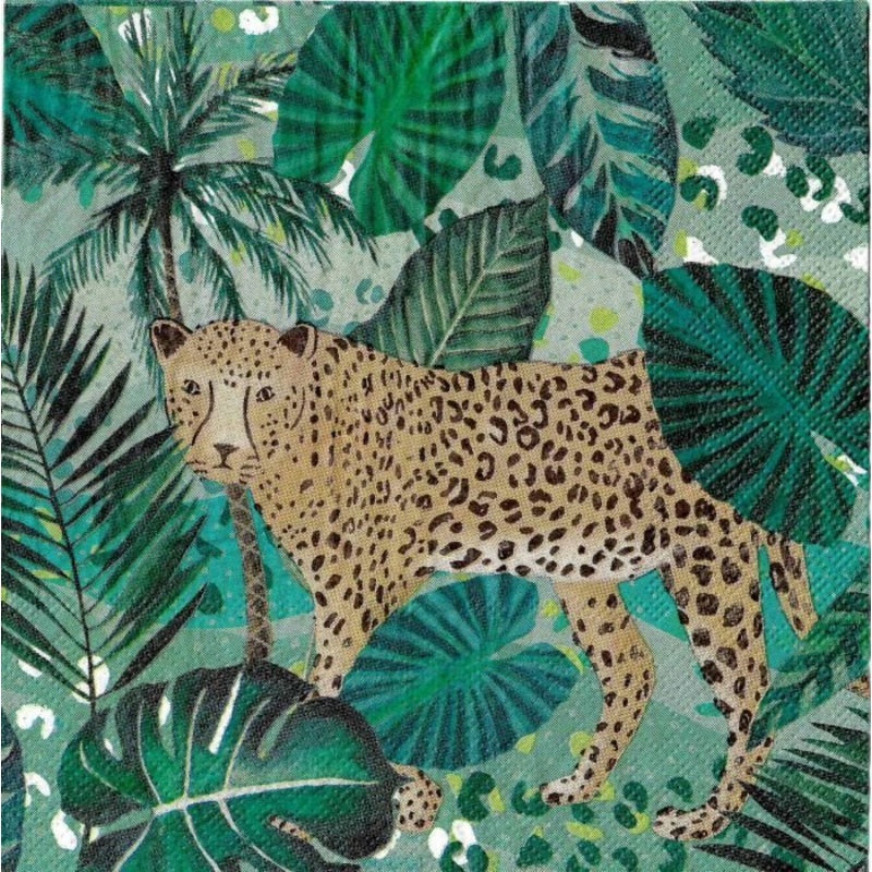 20pk Wild Jungle Safari Lunch Napkins