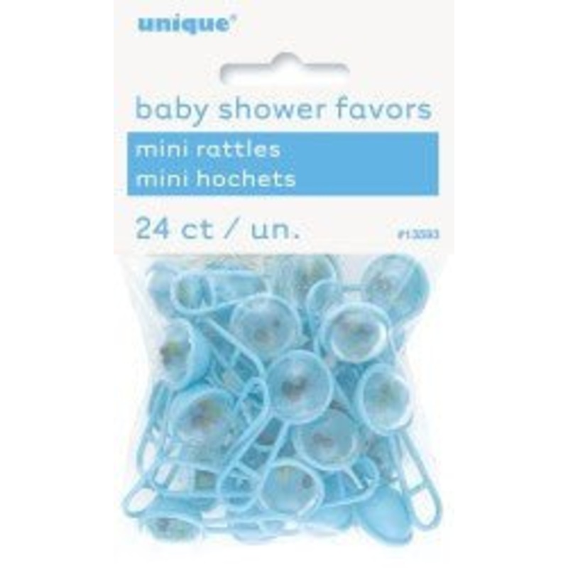 24pc Baby Blue Shower Favours