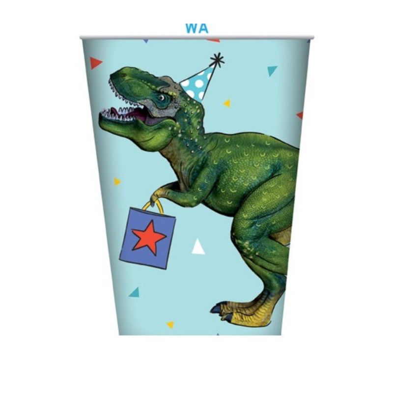 8pk Dinosaur Roar Paper Cups