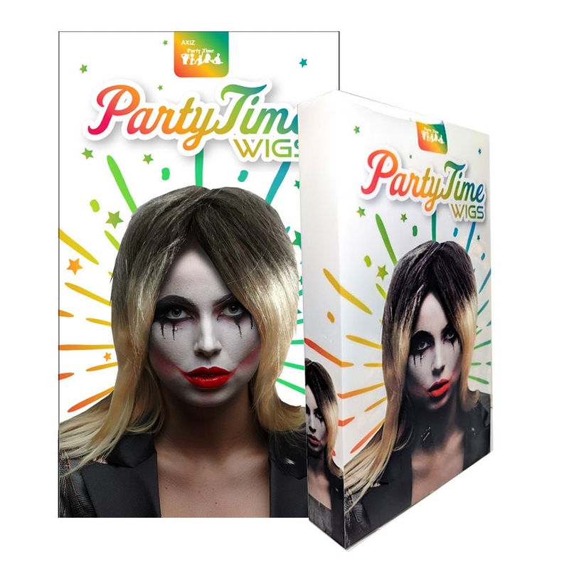 Adult Joker Blonde Lady Wig