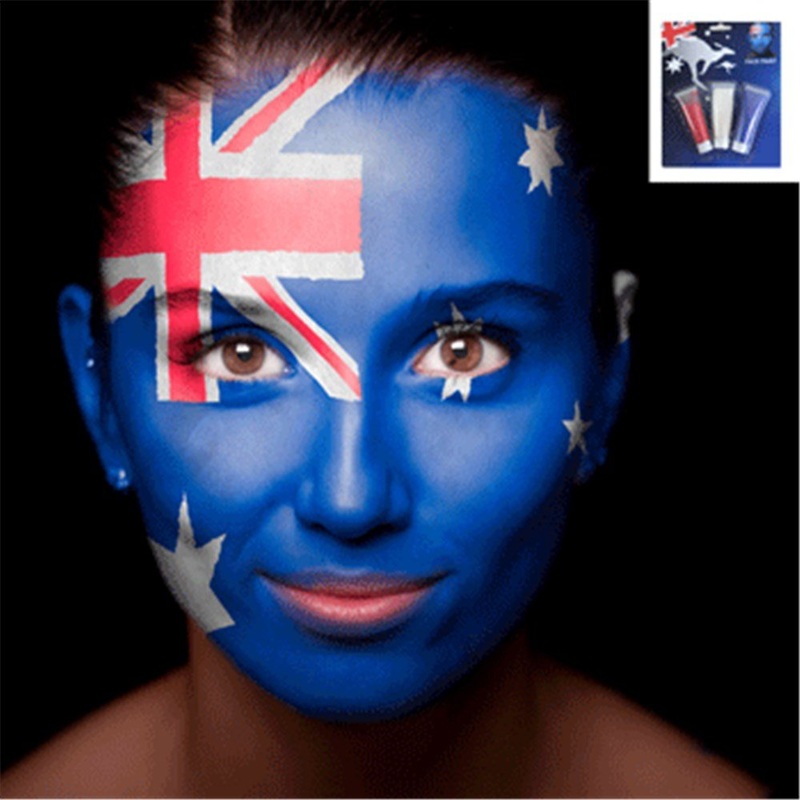 Australia Day Aussie Face Paint
