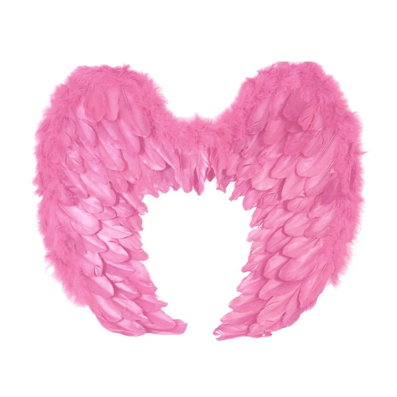 Feather Angel Wings - Pink