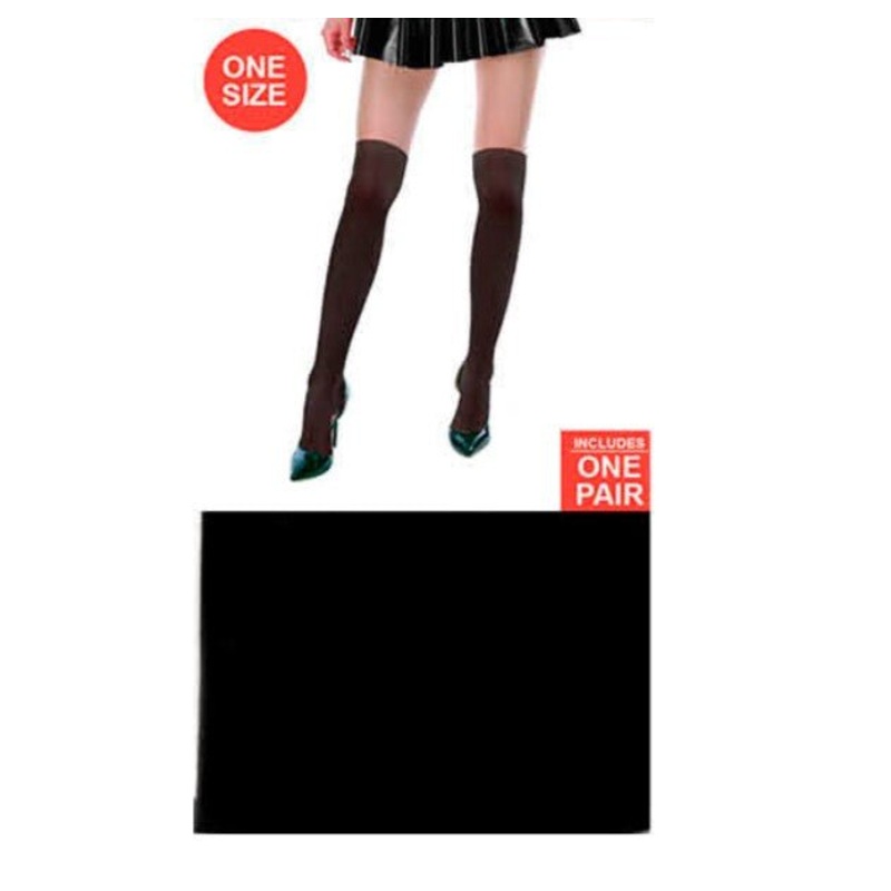 Over Knee Stockings - Black