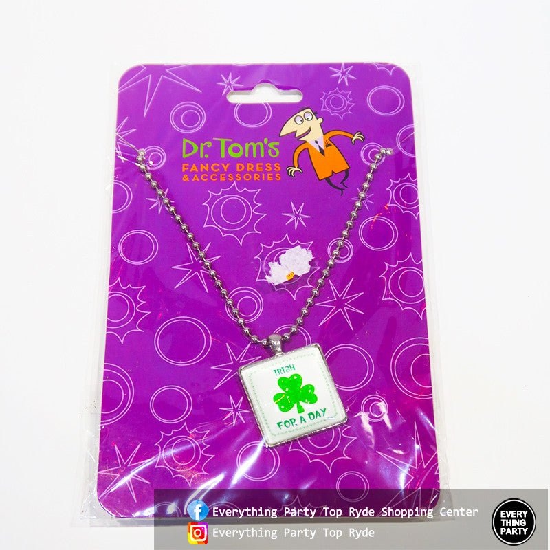St Patrick's Day - Irish Necklace with Shamrock