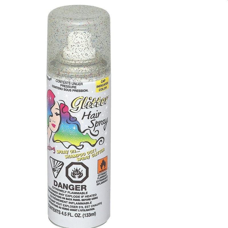 133ml Multi Colour Glitter Washable Hair Spray