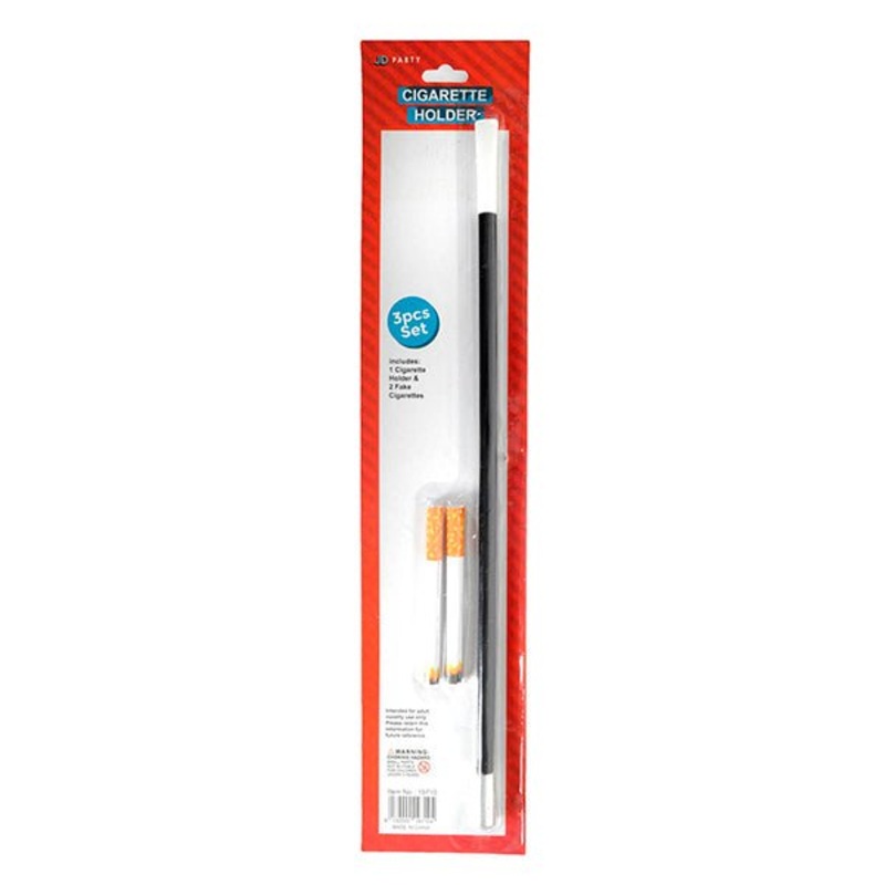 3pc Cigarette Holder with Fake Cigarettes set