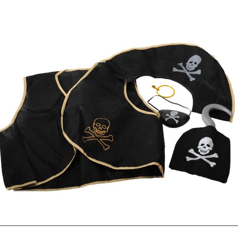 5pcs Kids Pirate Costume Set