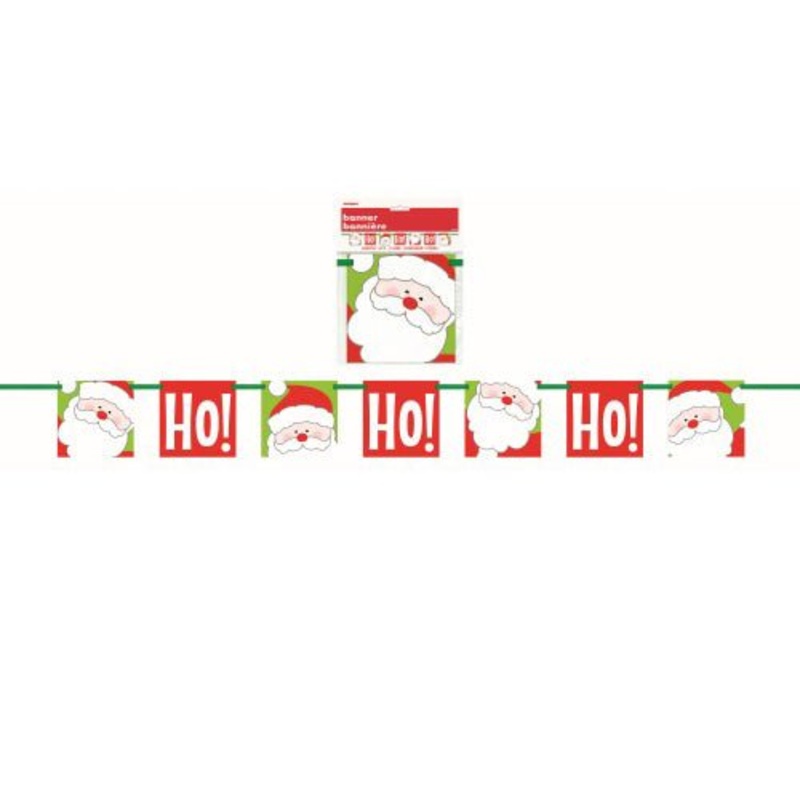 Ho Ho Ho Block Banner Christmas Banner