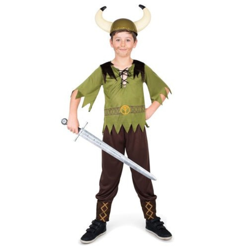 Kids Karnival Deluxe Viking Boy Costume