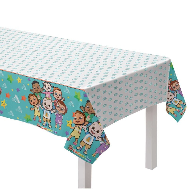 Licensed Cocomelon Party Paper Tablecloth