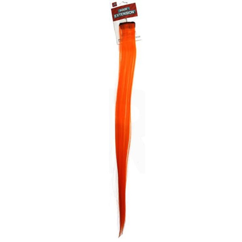 Long Straight Hair Extension - Orange