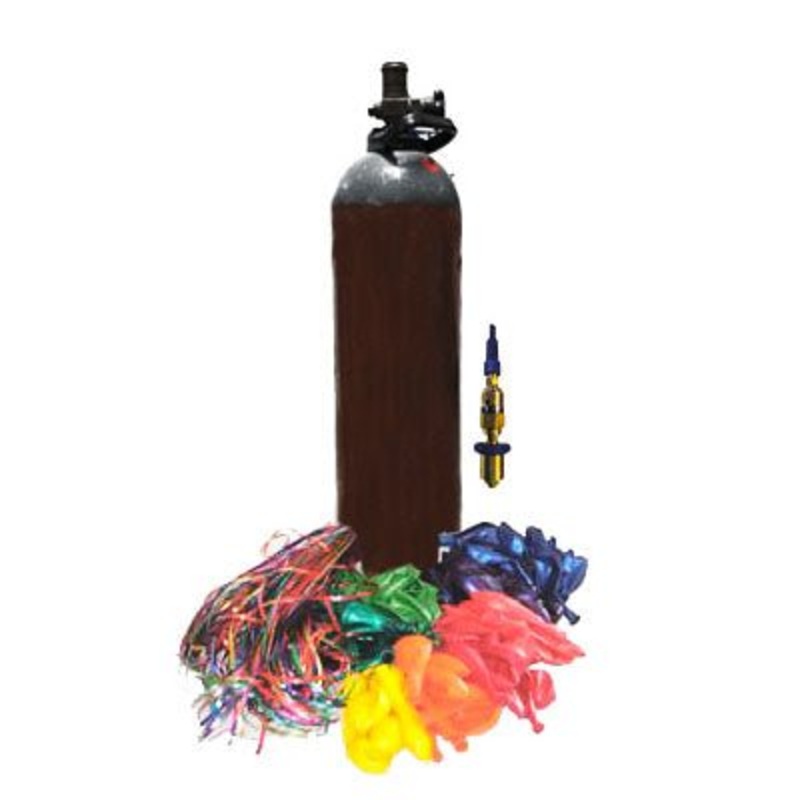 Party Hire - G Size 750 Balloon Helium Tank with Regulator Deluxe Kit