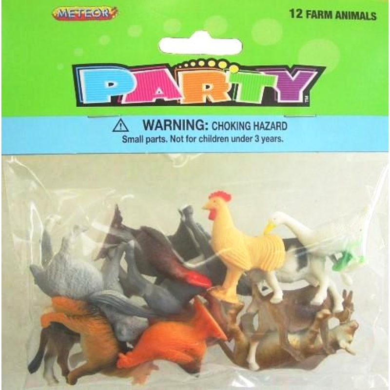 12pk Farm Animals
