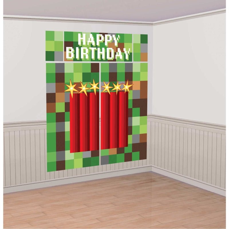 5pcs TNT Party Scene Setter Happy Birthday Wall Decoration