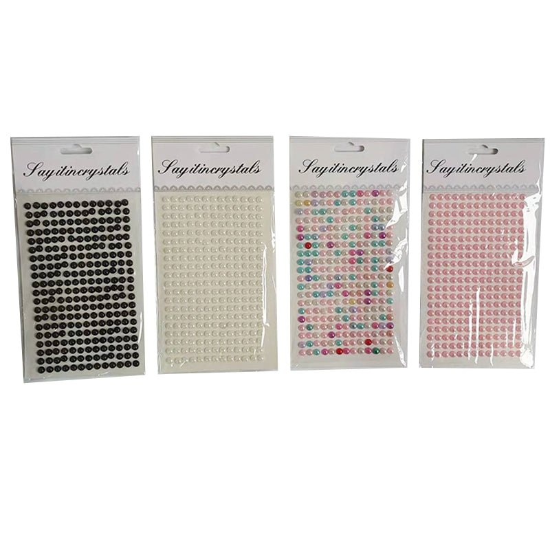 6mm Pearl Craft Stickers