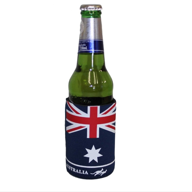 Australia Flag Aussie Stubby Holder